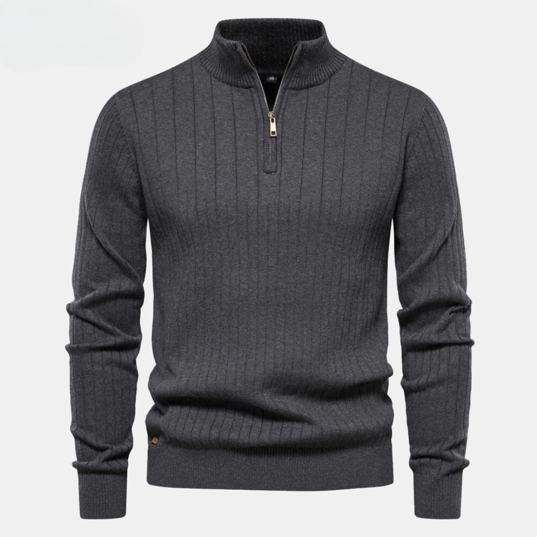 Pull zippé pour homme (déstockage)