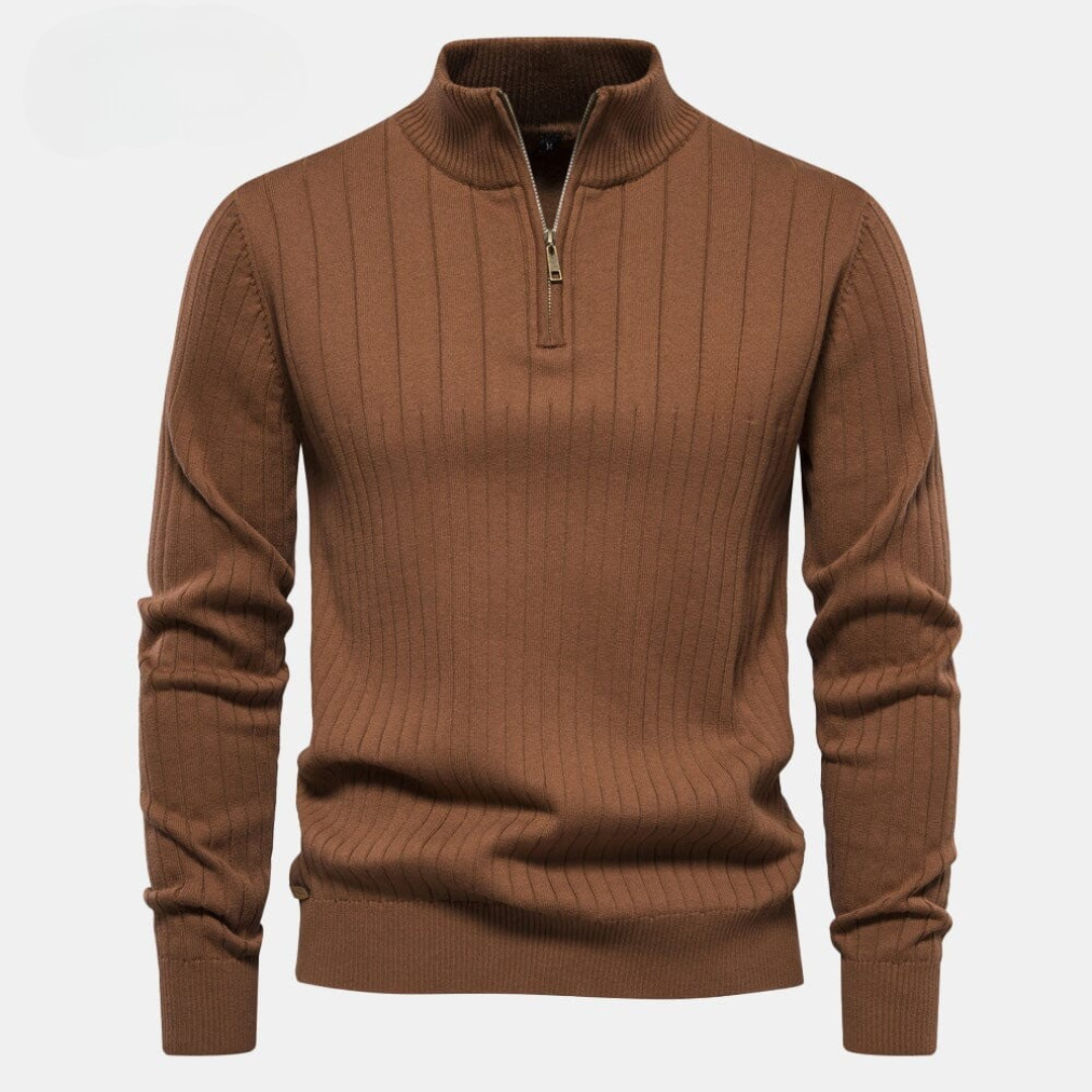 Pull zippé pour homme (déstockage)
