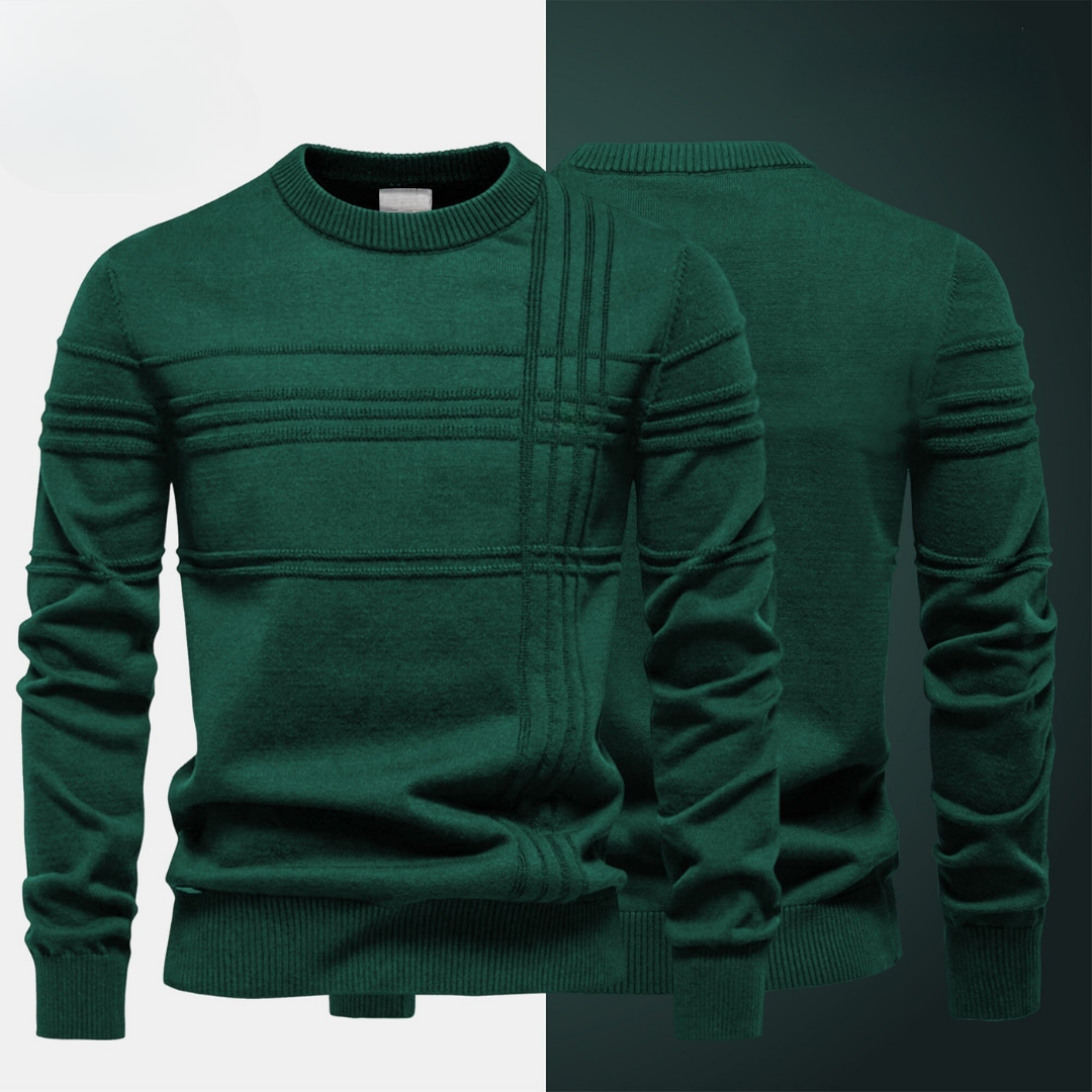 Strukturierter Herrenpullover (Ausverkauf)