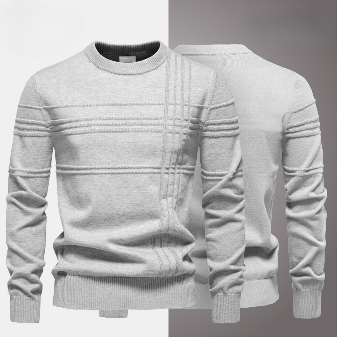 Strukturierter Herrenpullover (Ausverkauf)