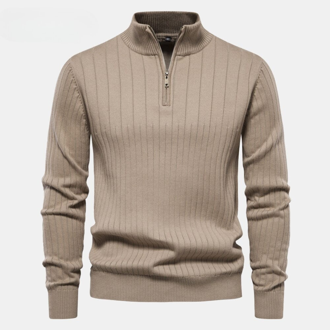 Pull zippé pour homme (déstockage)